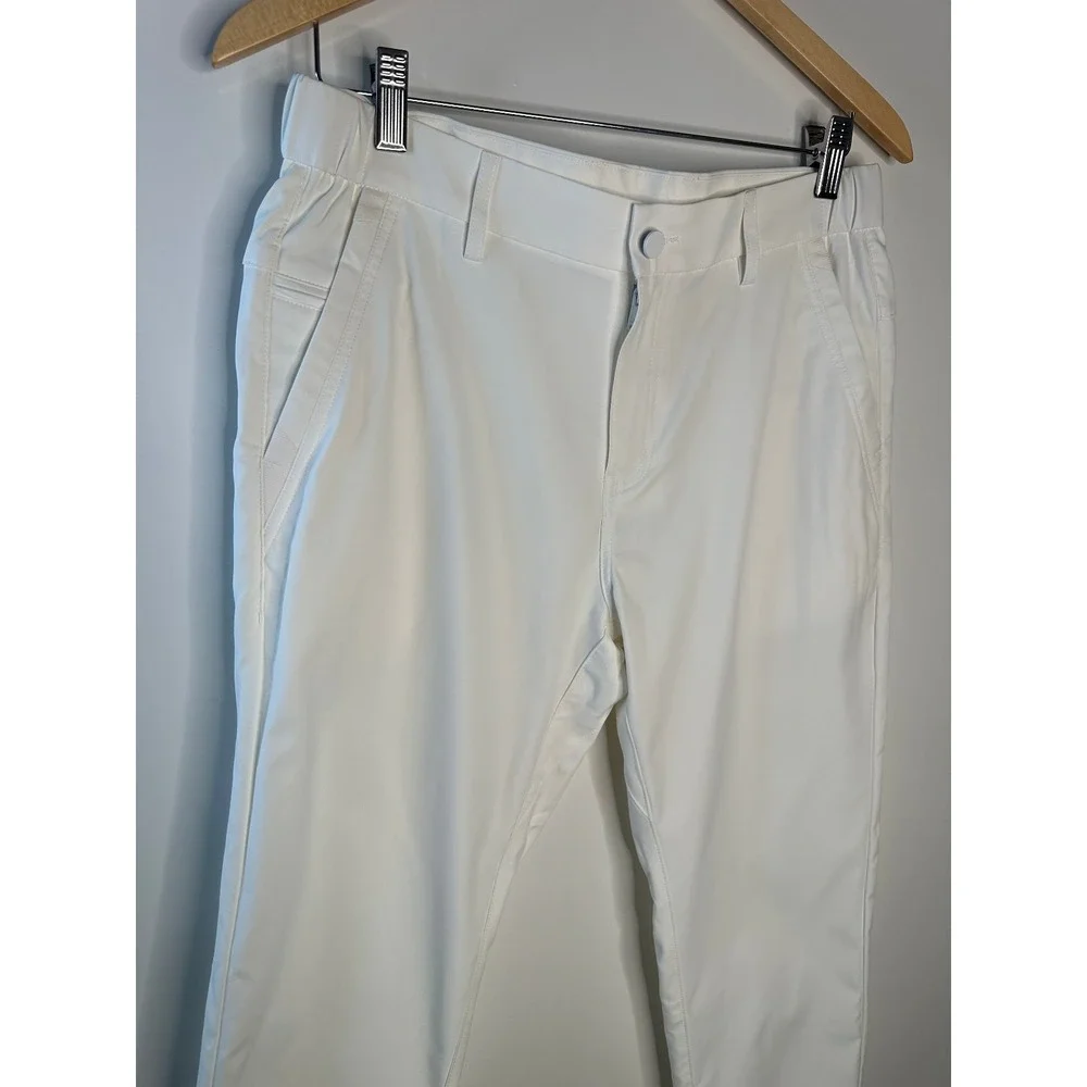 Jack Archer Jetsetter Tech Pants 31 x 34 Slim Fit True White Golf Performance - Picture 3 of 12